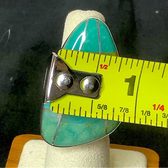 JAY KING DTR Desert Rose Turquoise Sterling Silver Cocktail Ring Sz 6 NWOT - Picture 11 of 12